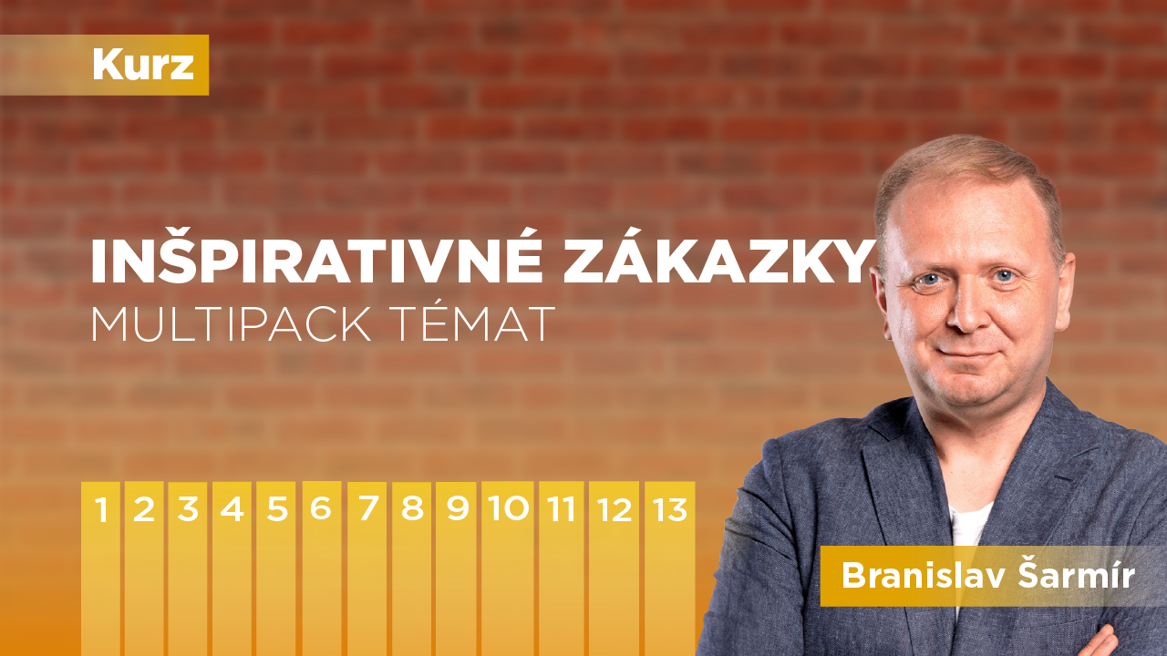 Inšpiratívne zákazky - multipack témat
